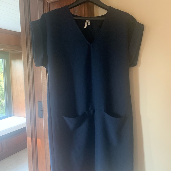 SOLD - Not For Sale
Cute shift dress with tan belt shown - Picture 3 of 12